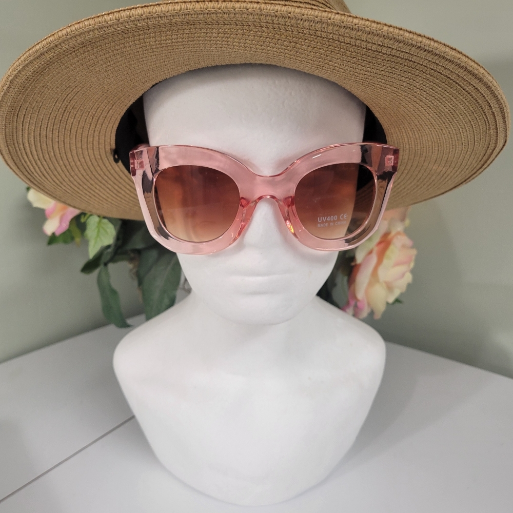 OVERSIZED DESIGNER STYLE SUNGLASSES 🕶😎 with soft case